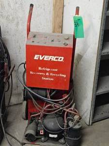 EVERCO REFRIGERANT RECOVERY AND RECYCLING STATION