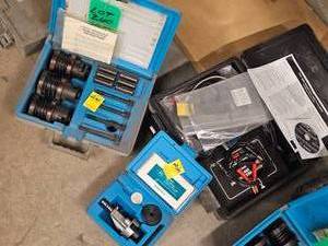 KENT-MOORE PINION SETTING GAUGE, BOSCH DRIVE &amp MEASUREMENT UNIT AND TRANSAXLE SHIM SELECTOR KIT