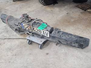 FRONT BUMPER WITH WINCH FOR LAND ROVER DEFENDER