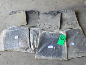 FOUR PAIR ASSORTMENT LAND ROVER MUD FLAPS