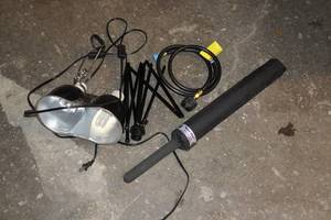 lot 144 image: Fish House Accessories - Clamp-On Lights, Propane Hose