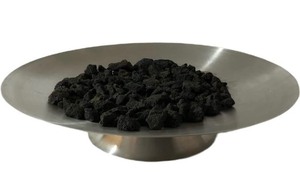 lot 3 image: One Log Fire 18 Table Top Fire Pit - Black