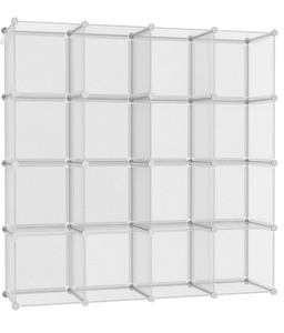 lot 46 image: Neprock 16 Cube Storage Shelf