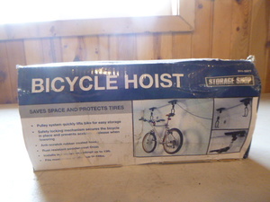 lot 15 image: Storage Shop Bicycle Hoist