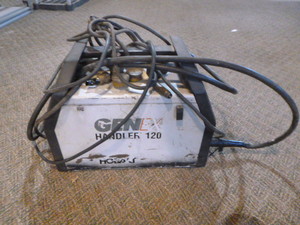 lot 23 image: Hobart Genex Handler 120 CV Power Source and Wire Feeder Welder