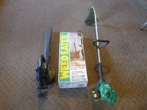 lot 35 image: Leaf Blower and Weed Trimmer