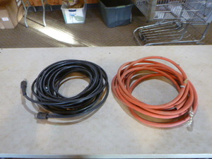 lot 50 image: Pressure Washer and Air Hoses