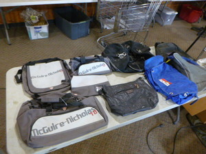 lot 63 image: Totes and Backpacks