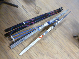 lot 101 image: 3 Pair of Cross Country Skis