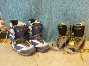 lot 117 image: 2 Pair of Mens Snowboard Boots