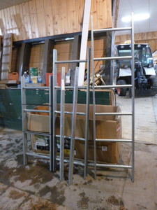 lot 159 image: 15 Foot Aluminum Ladder