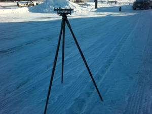 Circa 1953 Keuffel & Esser New York Made Brass Antique Surveyors Transom  Authentic   Spins and Functions 