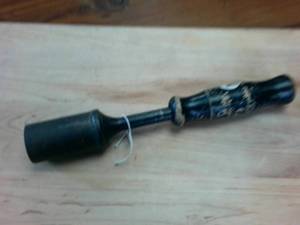 lot 111 image: Vintage Stanley 110 Watts Large Wooden handle soldering tool � no 38