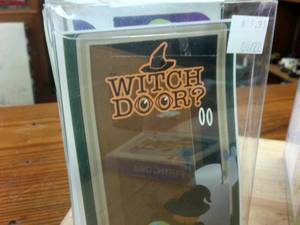 lot 120 image: Lot of games and toys � Witch Door 7 Blox up � Wacky Wisecracks � Cayde-6  - and Cowboy Cheerleader Playing Cards