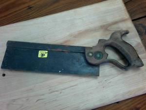 lot 121 image: Disston Mitre Saw � Vintage