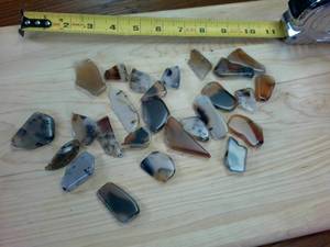 lot 148 image: Large Lot of Montana Agates Polished