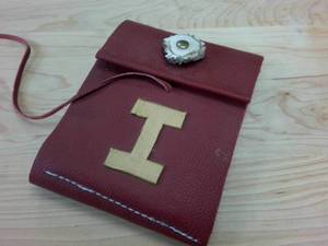 lot 152 image: Very Special Handbound Journal � With Handmade Paper  Antler button