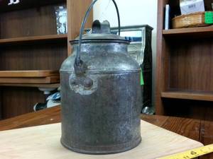 lot 178 image: Antique Cream Jug with Handle