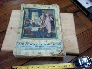 lot 187 image: Montgomery Ward and Co. Summer of 1929 Catalog number 110