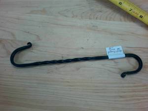 lot 200 image: Hand Forged Double Hook