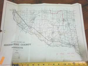 lot 239 image: General Highway Map Sherburne County Minnesota 1964 � Vintage