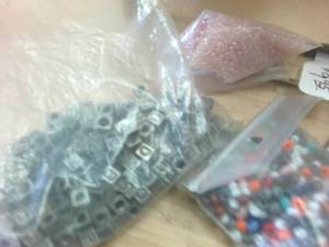 lot 288 image: Lot of Misc. Beads