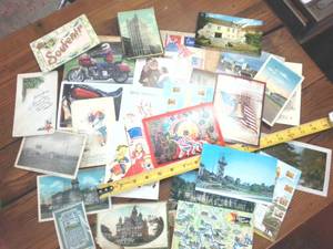 lot 296 image: Inspiration large lot of never used post cards from early 1900s to present � Patriotic