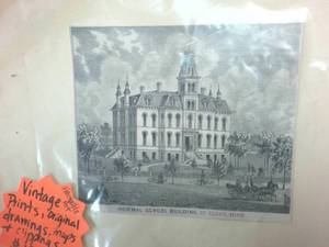 lot 363 image: Vintage Litho � Normal School Building in St. Cloud, MN