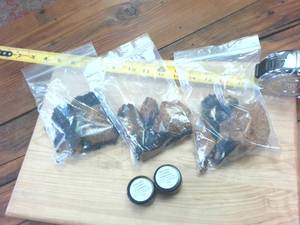 lot 389 image: � pound Chaga and bees wax lip balm x 2