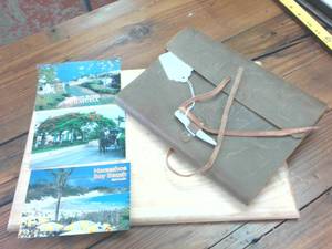 lot 391 image: Journal book and post cards lot