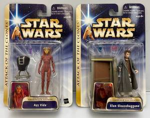 lot 6 image: 2003 STAR WARS Attack Of The Clones Ep2 Gold Series Action Figures (New Old Stock)
