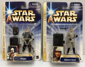 lot 10 image: 2004 STAR WARS The Empire Strikes Back Gold Series Action Figures (New Old Stock)