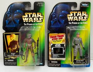 lot 25 image: 1997 STAR WARS Power Of The Force Action Figures 1 With Freeze Frame Action Slide (New Old Stock)
