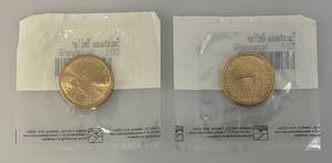 lot 111 image: 2003 P & D Uncirculated -60 Sacagawea One Dollar Coins (Factory Sealed)