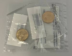 lot 113 image: 2011 P & D Uncirculated -60 Sacagawea One Dollar Coins (Factory Sealed)