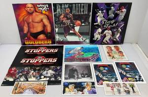 lot 137 image: Misc. Vintage Sports Posters Including Wrestling, Hockey And More