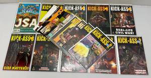 lot 141 image: Misc. Vintage Comics Including JSA And More (Most Bagged And Boarded)