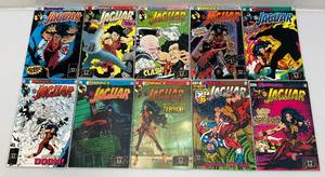 lot 160 image: Set Of DC Comics #1-#10 The Jaguar Comic books
