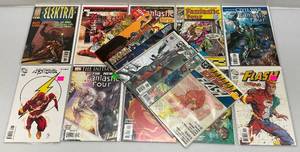lot 163 image: Misc. Vintage Comics Including ELECTRA And More (Most Bagged And Boarded)