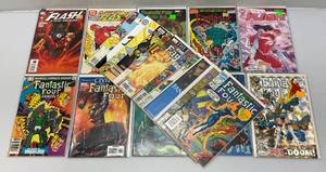 lot 168 image: Misc. Vintage Comics Including FLASH And More (Most Bagged And Boarded)