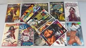 lot 175 image: Misc. Vintage Comics Including SPIDER-WOMAN And More (Most Bagged And Boarded)