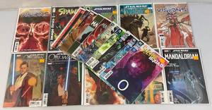 lot 200 image: Misc. Vintage Comics Including SPAWN #1 And More (Bagged And Boarded)