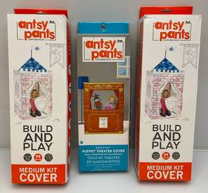 lot 201 image: Misc. Antsy Pants Build & Play Kit Covers (NEW)
