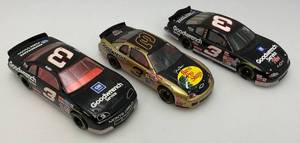 lot 221 image: Misc. Vinage Collectible NASCAR Die Cast 124 Scale Dale Earnhardt Cars