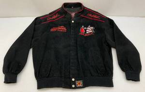 lot 230 image: Hard To Find Jeff Hamilton Designs NASCAR Dale Earnhardt Winston Cup 7 Time Champion Jacket (Size XL)