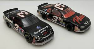 lot 225 image: Misc. Vinage Collectible NASCAR Die Cast 124 Scale Dale Earnhardt Cars