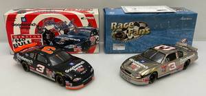 lot 241 image: Collectible Action Brand Die Cast 124 Scale NASCAR Dale Earnhardt Sr. #3 Cars In Original Boxes