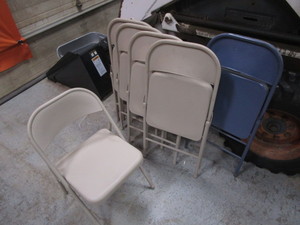 lot 91 image: (6) Folding Chairs