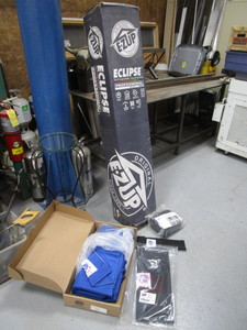lot 95 image: (New) E-ZUP 10x15 Canopy & Accessories
