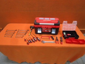 lot 3 image: Craftsman Tool Box & Misc Tools